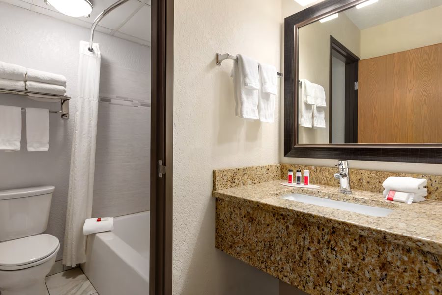 River View Campground — Bathroom