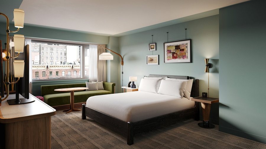 Romer Hell s Kitchen New York City New York — Guest room
