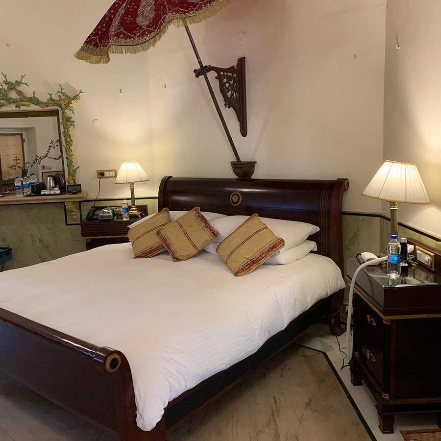 Roop Garh Palace — Guest room