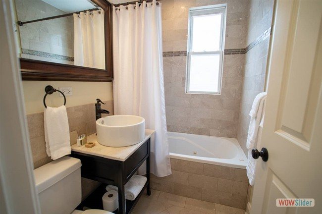 Roscoe Village Guesthouse Chicago Illinois — Bathroom