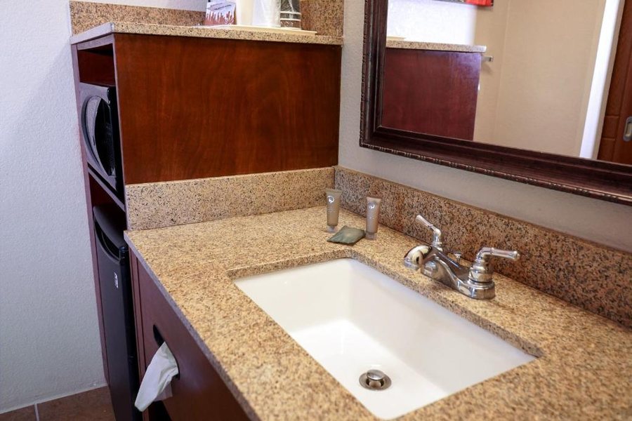 Rosen Plaza Hotel Orlando Florida — Bathroom