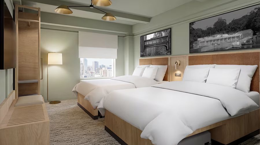 Row NYC Hotel New York City New York — Guest room