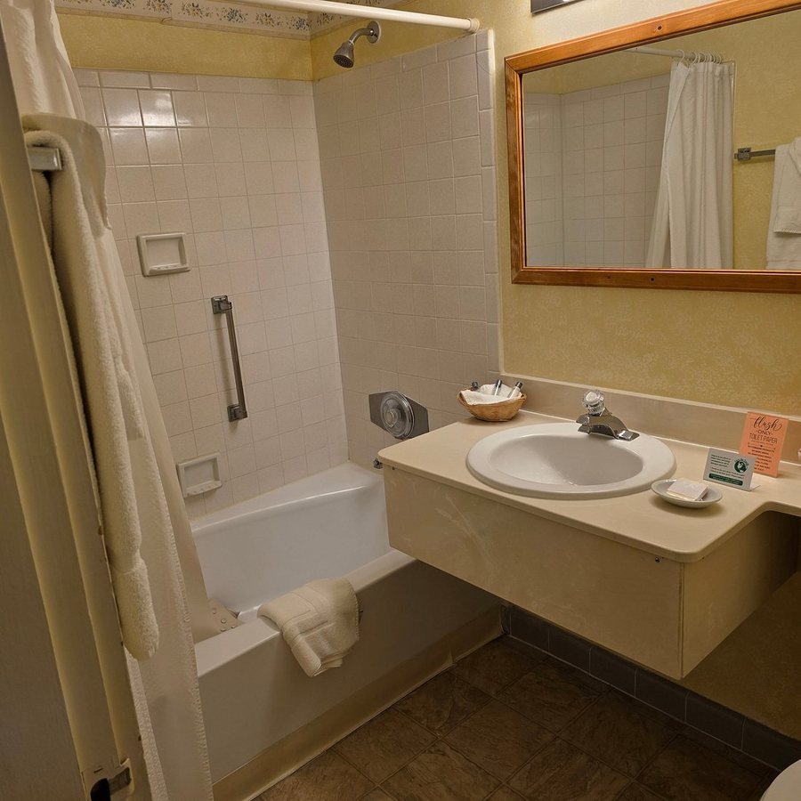 Saga Motor Hotel — Bathroom