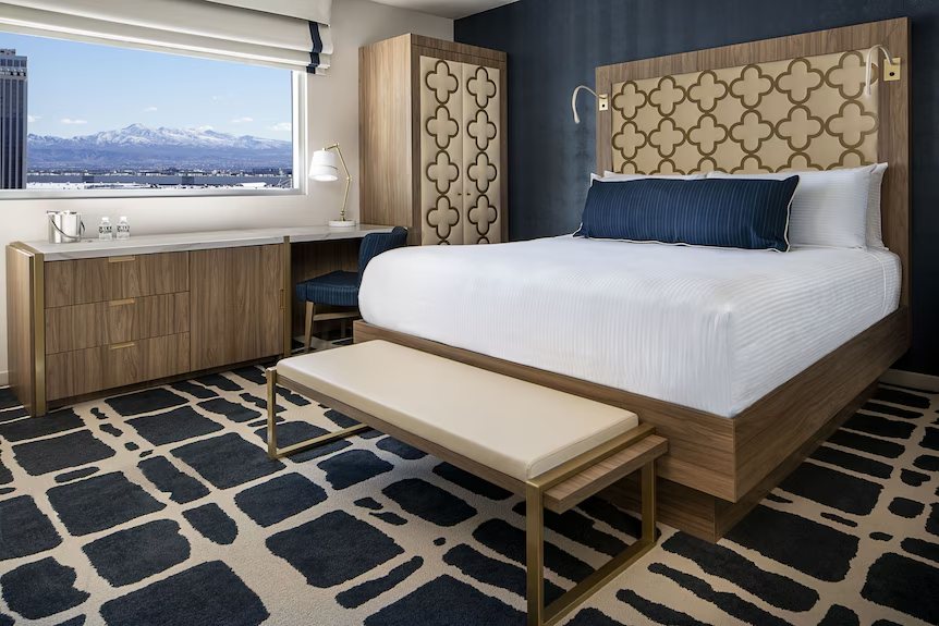 SAHARA Las Vegas Las Vegas Nevada — Guest room