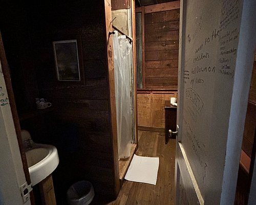 Shack Up Inn — Bathroom