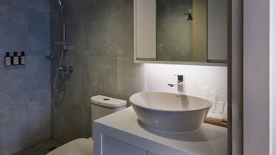 Shama Lakeview Asoke Bangkok — Bathroom