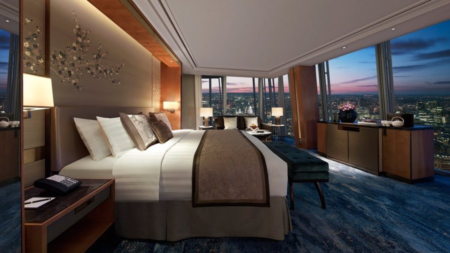 Shangri La The Shard London — Guest room