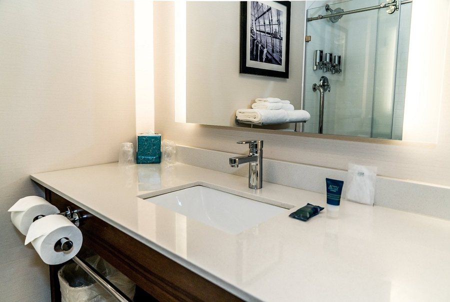 Sheraton Detroit Novi Hotel — Bathroom