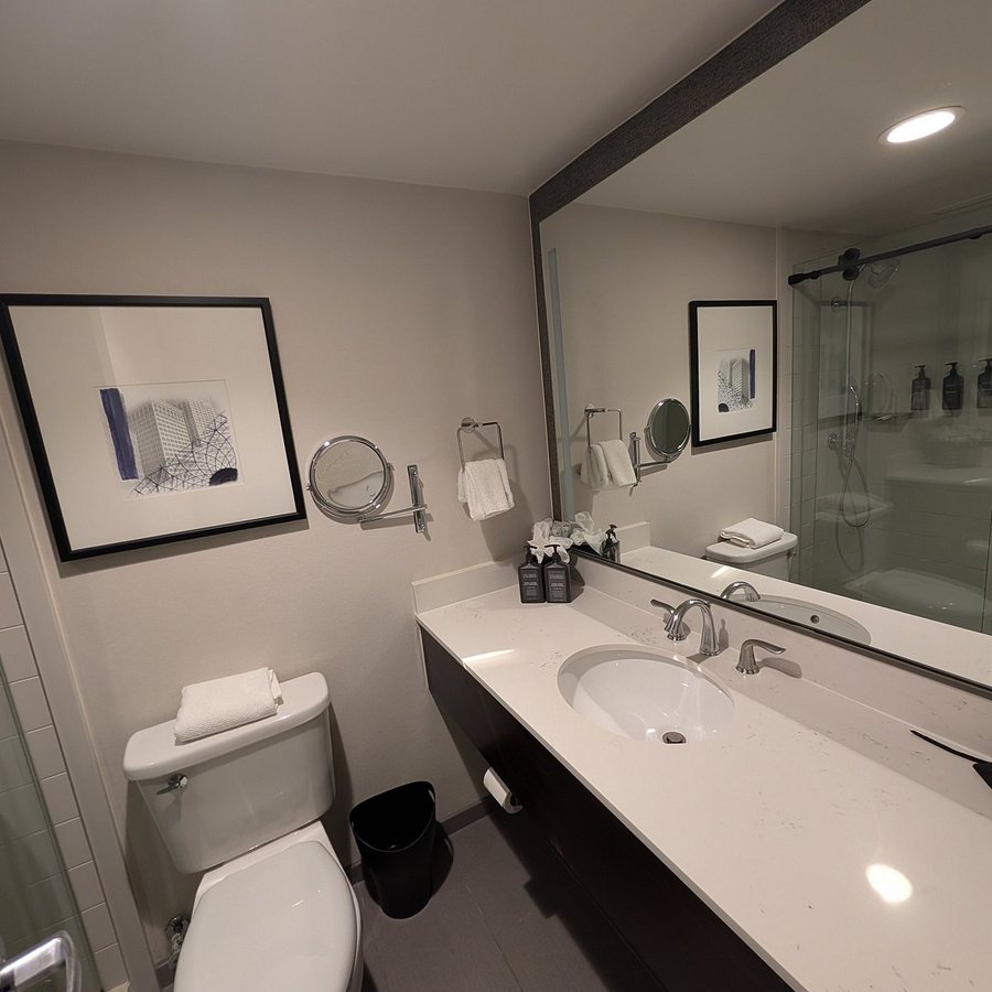 Sheraton Milwaukee Brookfield Hotel — Bathroom