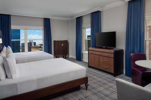 Skirvin Oklahoma City a Hilton Hotel — Guest room