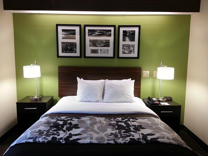 Sleep Inn Airport Billy Graham Parkway — Guest room