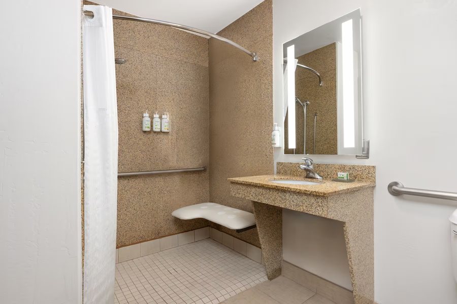 Sleep Inn And Suites — Bathroom