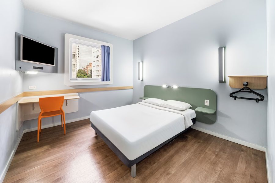 Slim Hotel Sao Paulo Frei Caneca — Guest room