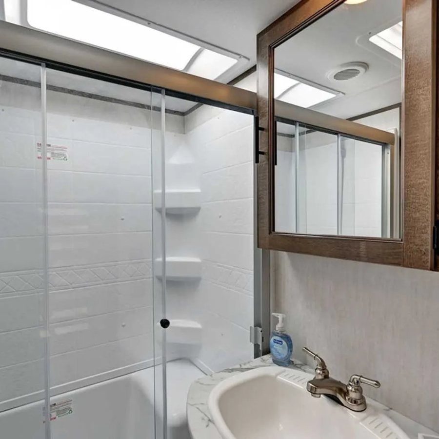 Snowy Peaks RV Park — Bathroom