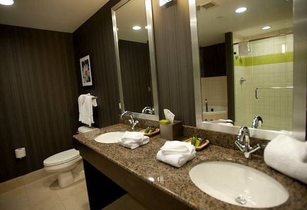 Soaring Eagle Waterpark and Hotel — Bathroom
