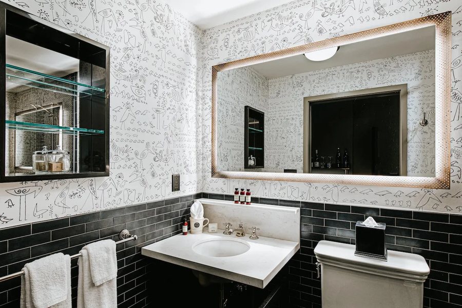 Soho Grand Hotel — Bathroom