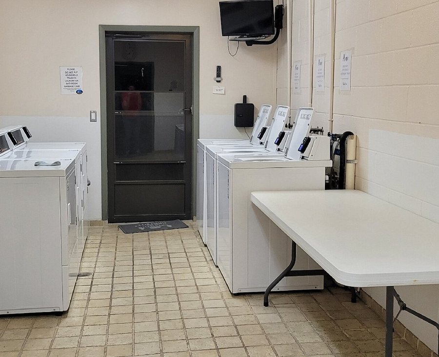 Spacious Skies Campgrounds Sandy Run — Bathroom