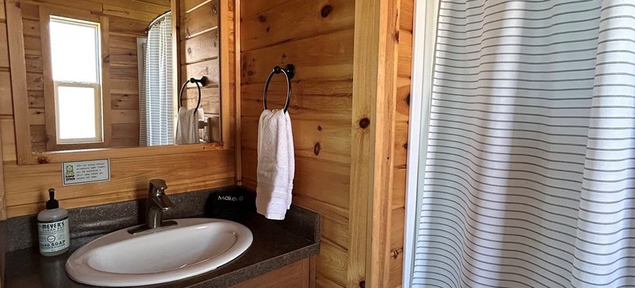 Spring Gulch Campground — Bathroom