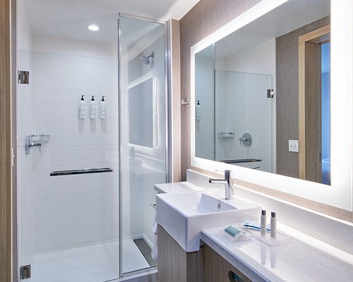 SpringHill Suites by Marriott Detroit Auburn Hills — Bathroom