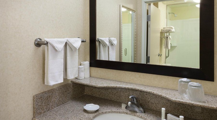 SpringHill Suites by Marriott Indianapolis Airport Plainfield — Bathroom