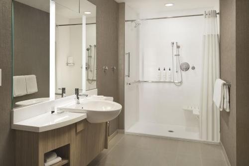 Springhill Suites by Marriott Las Vegas Convention Center Las Vegas Nevada — Bathroom