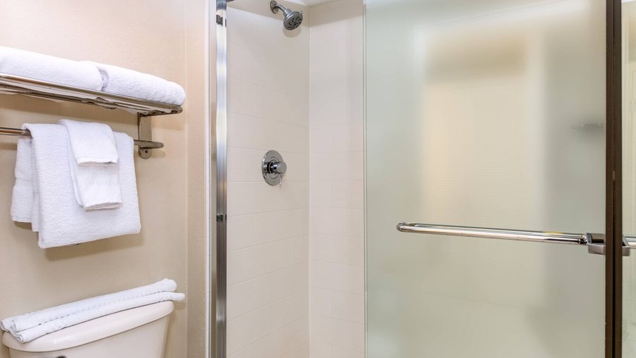 SpringHill Suites by Marriott Miami Airport South Blue Lagoon Area Miami Florida — Bathroom