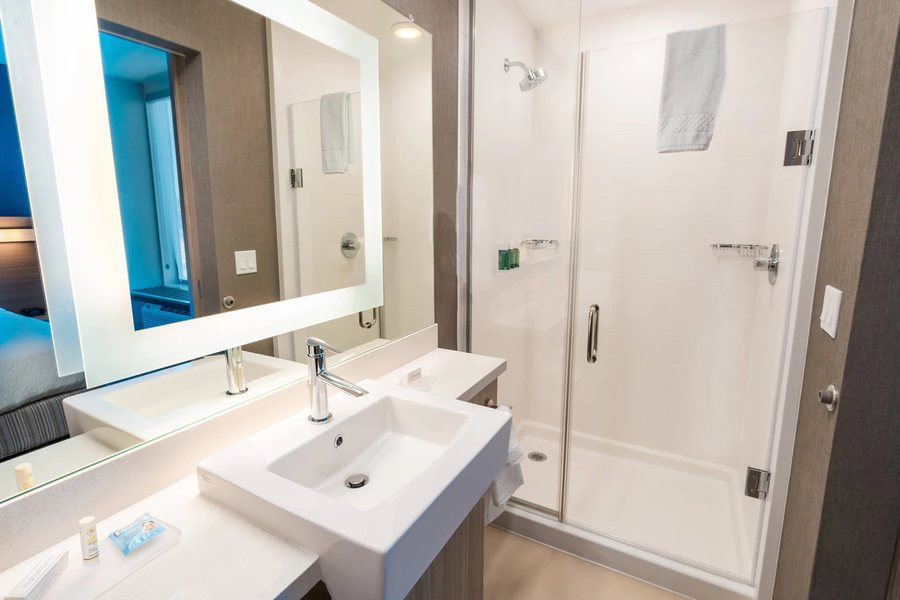 Springhill Suites by Marriott Newark Fremont — Bathroom