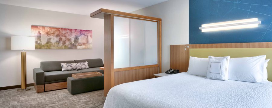 SpringHill Suites by Marriott Salt Lake City Downtown — Guest room