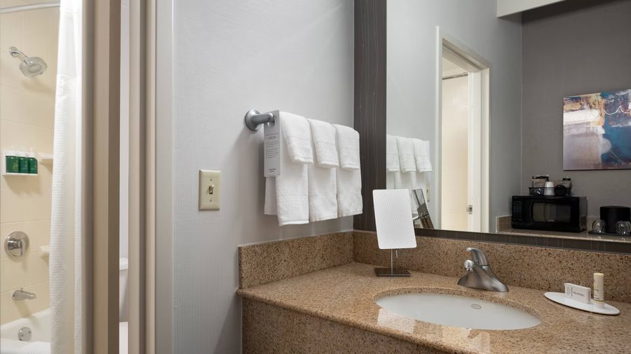 SpringHill Suites by Marriott Syracuse Carrier Circle — Bathroom
