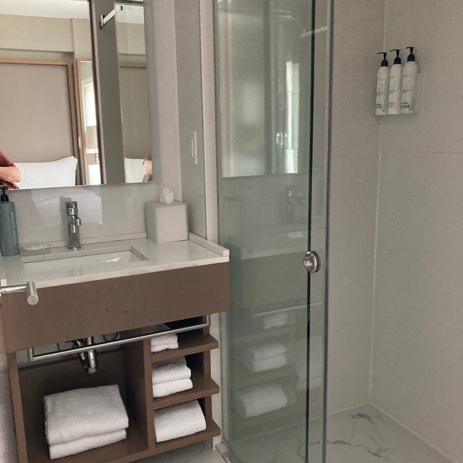 SpringHill Suites New York Manhattan Times Square New York City New York — Bathroom