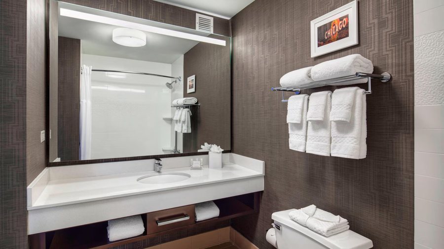 Stay Alfred at The Seneca Chicago Illinois — Bathroom