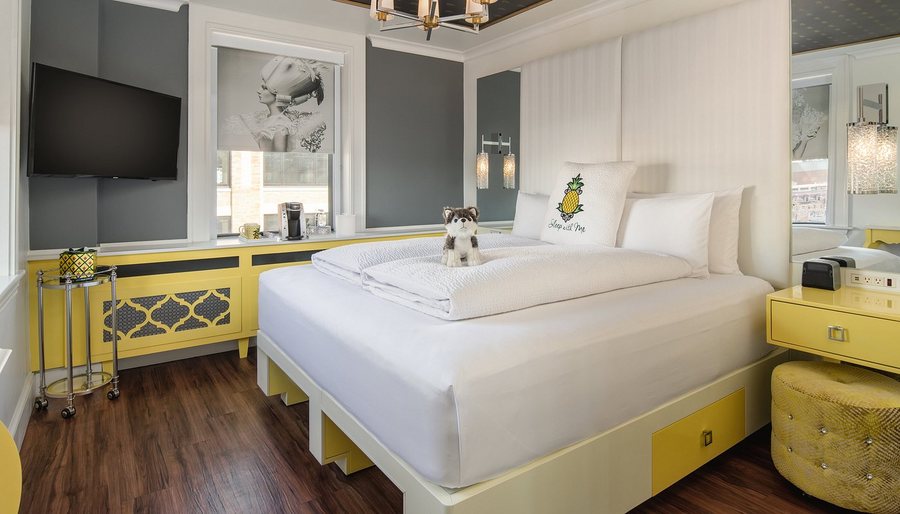 Staypineapple A Delightful Hotel South End Boston — Guest room