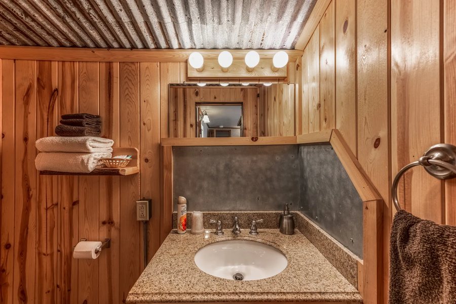 Story Book Cabins — Bathroom