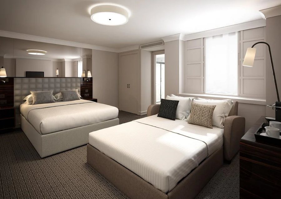 Strand Palace London England — Guest room
