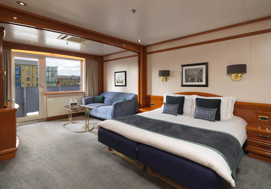 Sunborn London — Guest room