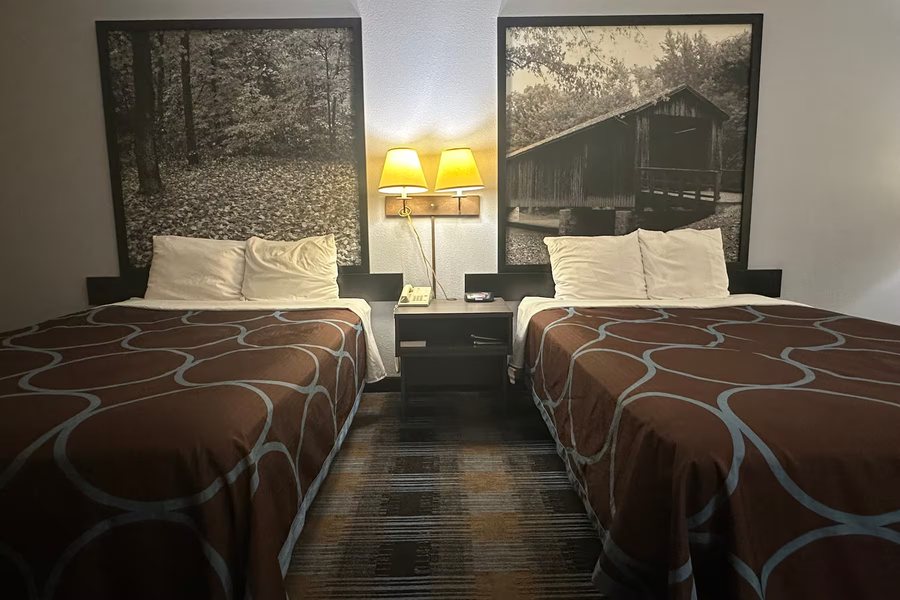 Super 8 by Wyndham Columbia East — Guest room