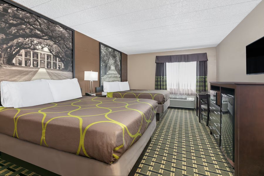 Super 8 by Wyndham Grand Prairie North — Guest room