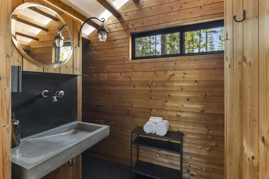 Tamarack Flat Campground — Bathroom