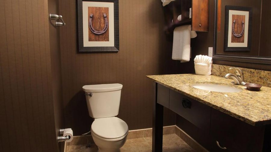 Teddy s Residential Suites Watford City — Bathroom