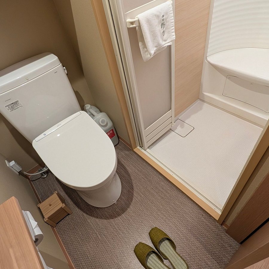 Tennen Onsen Renka no Yu Onyado Nono Kyoto Shichijo Kyoto Kyoto Prefecture Kinki — Bathroom
