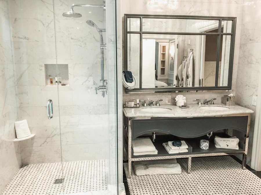 The Adelphi Hotel — Bathroom
