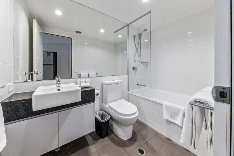 The Capitol Apartments — Bathroom