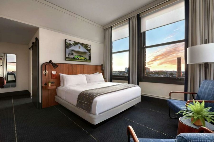 The Central Station Memphis Curio Collection by Hilton — Guest room