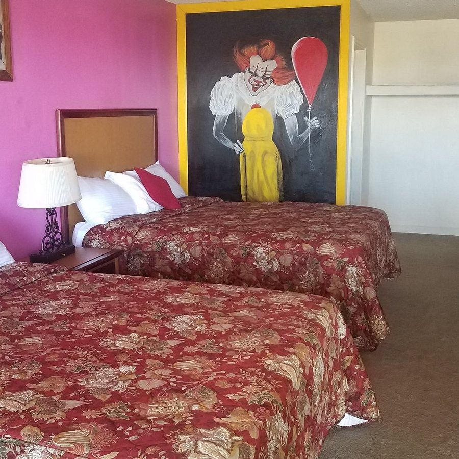 The Clown Motel — Guest room