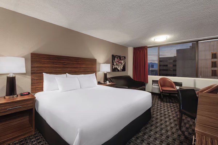 The D Las Vegas Hotel — Guest room
