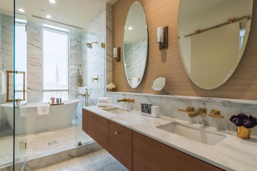 The Dewberry Charleston — Bathroom