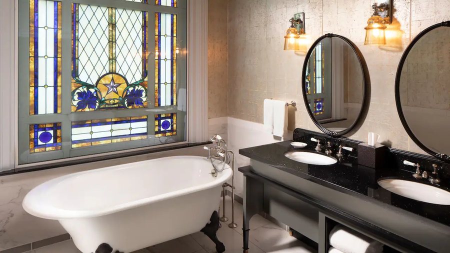 The Driskill — Bathroom