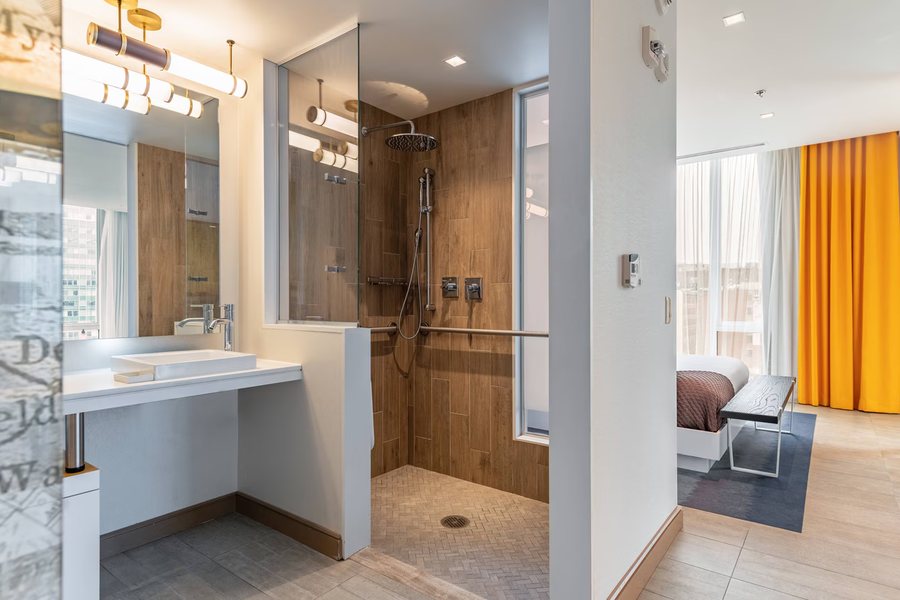 The Envoy Hotel — Bathroom