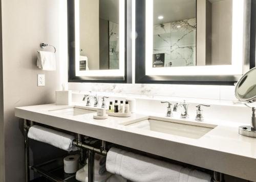 The Foundry Hotel Asheville Curio Collection By Hilton Asheville North Carolina — Bathroom