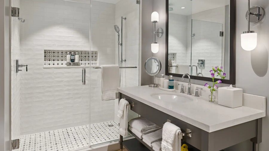 The Hotel Oceanside — Bathroom